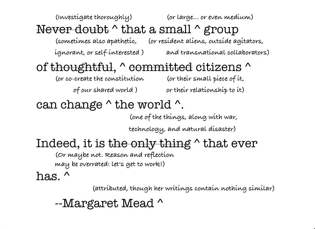 Mead Quote